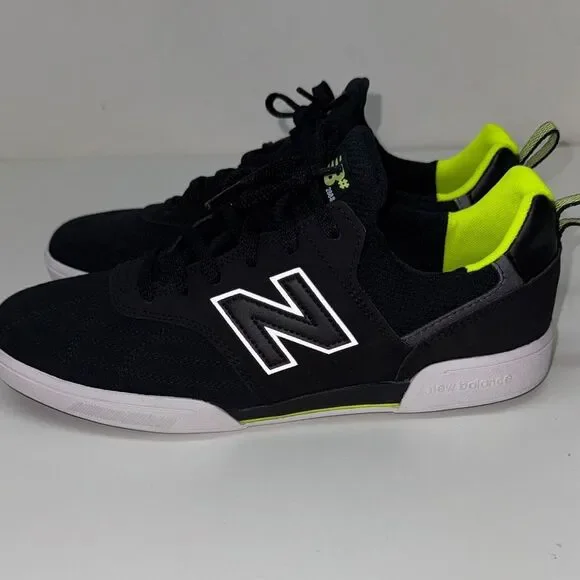 🔥New Balance 288SBlack and Neon Yellow Athletic Shoes men’s Sz 9 New